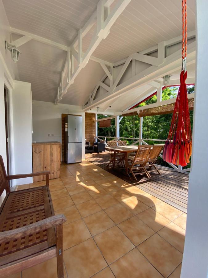Grand Bungalow Avec Piscine Et Vue Mer 波尔兰特 外观 照片