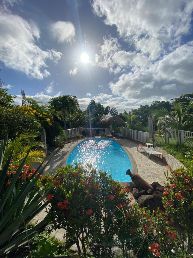 Grand Bungalow Avec Piscine Et Vue Mer 波尔兰特 外观 照片