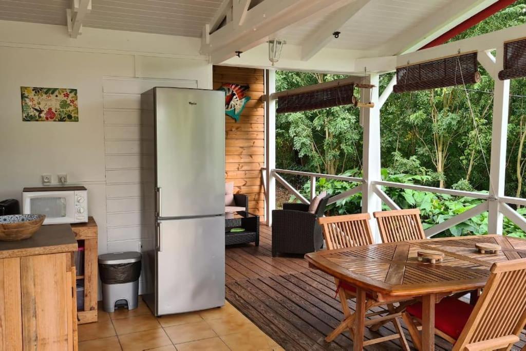 Grand Bungalow Avec Piscine Et Vue Mer 波尔兰特 外观 照片