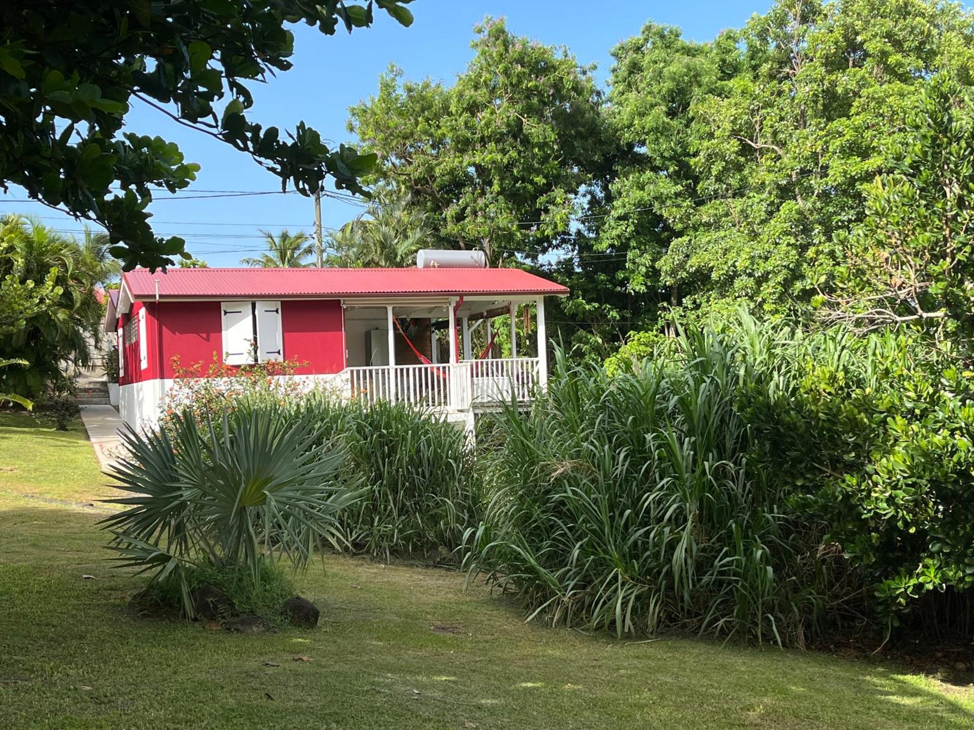 Grand Bungalow Avec Piscine Et Vue Mer 波尔兰特 外观 照片